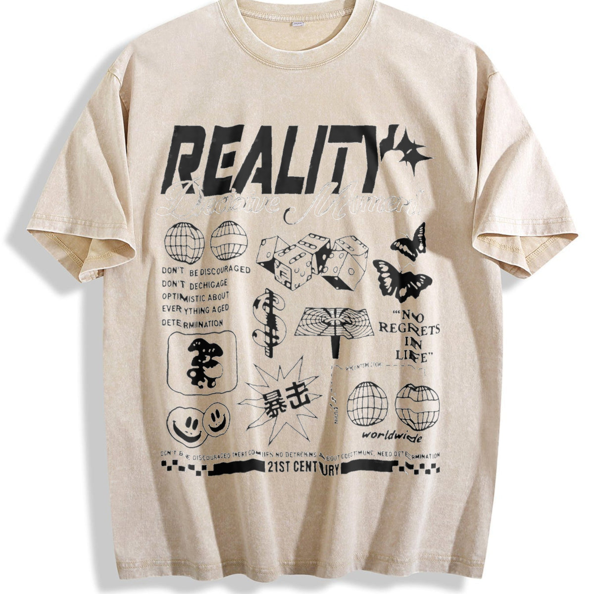 Spring Summer Fall Wardrobe Essential No Hem Vintage Washed product image 1