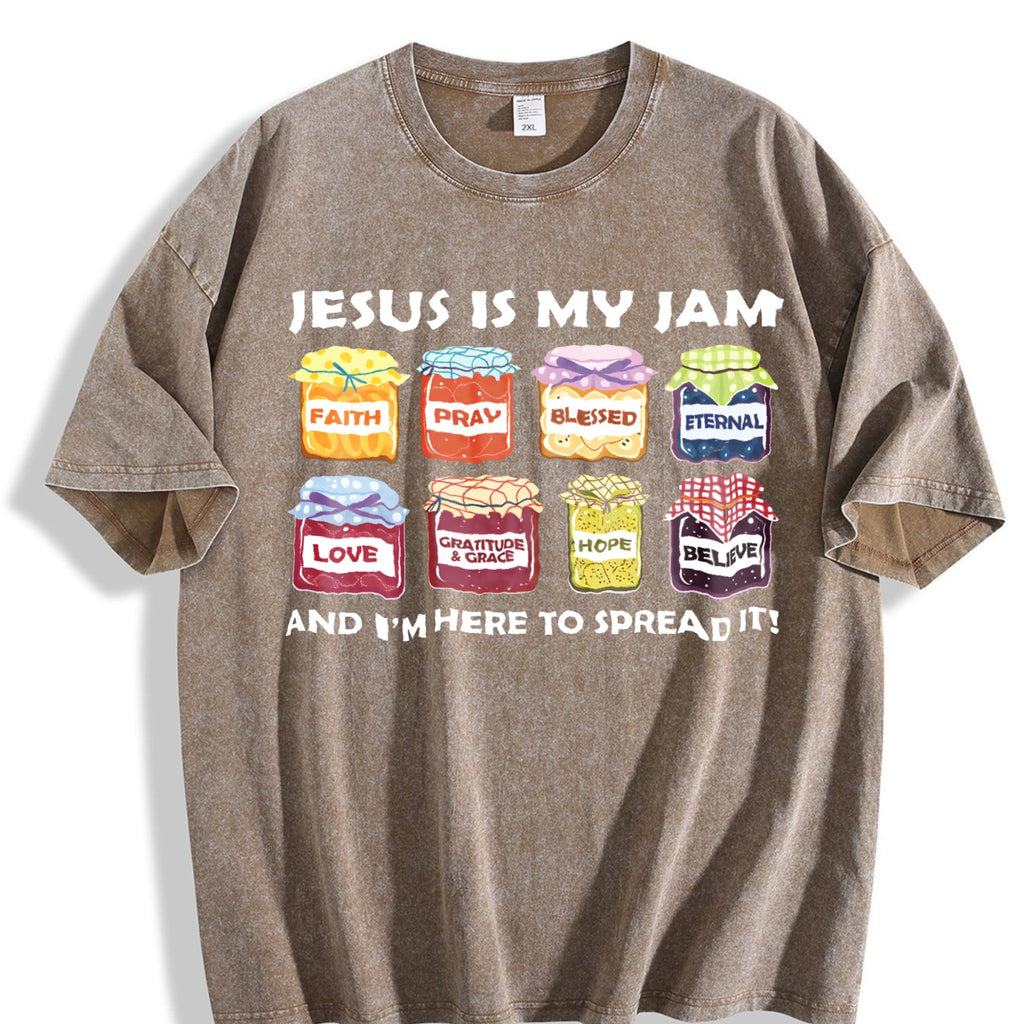Christian Faith - Jesus Is My Jam & Bible Verse Vintage product image 3
