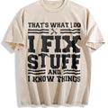 I Fix Stuff 100 Vintage Washed T-Shirt product image 1