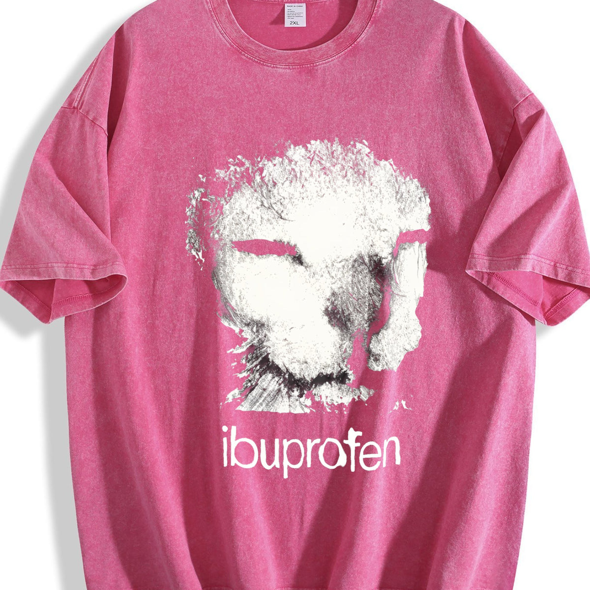 Ibuprofen Cat Vintage Washed T-Shirt product image 5