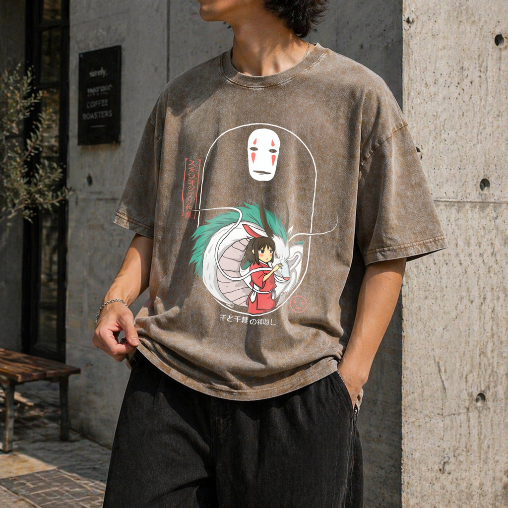 Spirited Away Vintage Washed T-Shirt product image 3