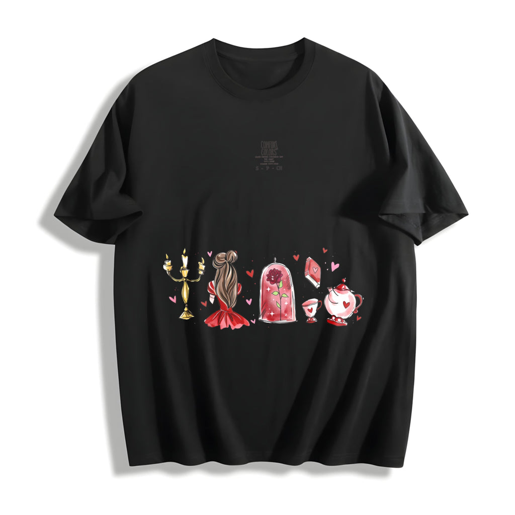Fairy Tale Valentine Cotton T-Shirt product image 1