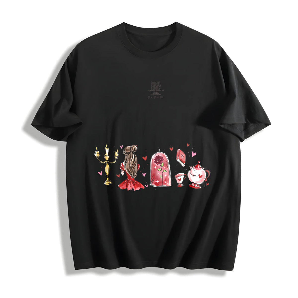 Fairy Tale Valentine Cotton T-Shirt product image 1
