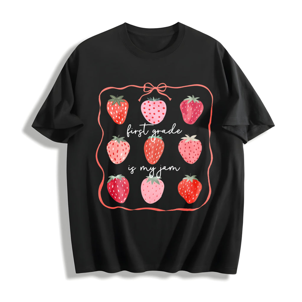 First Grade Teacher Cotton T-Shirt product image 1