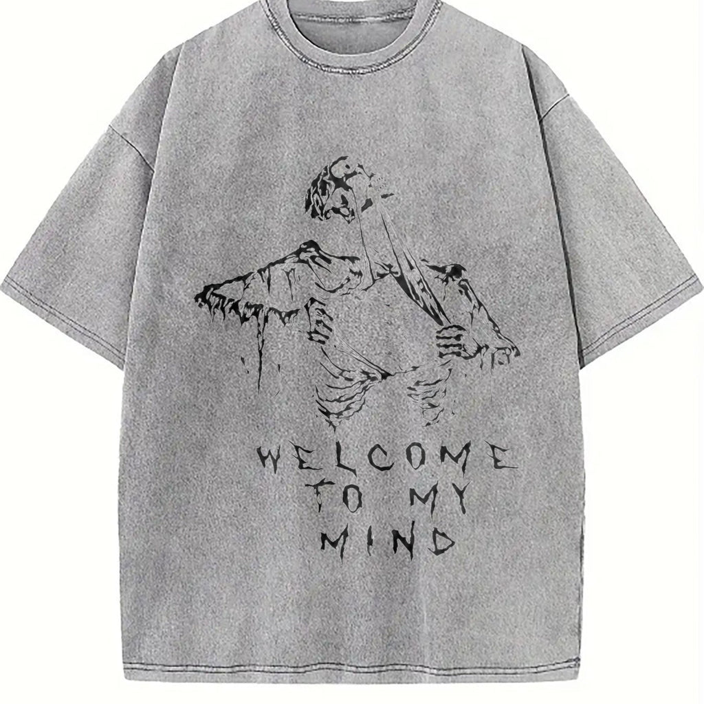 Pure - Skull Vintage Washed T-Shirt product image 4