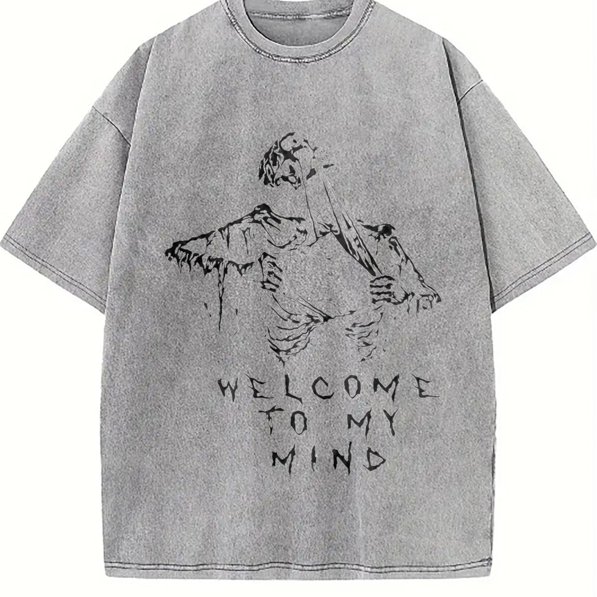 Pure - Skull Vintage Washed T-Shirt product image 4