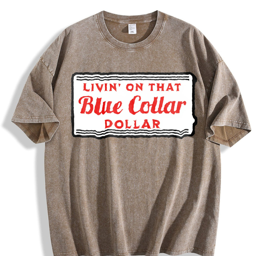 Living On That Blue Collar Dolar Western Cowboy Country product image 3