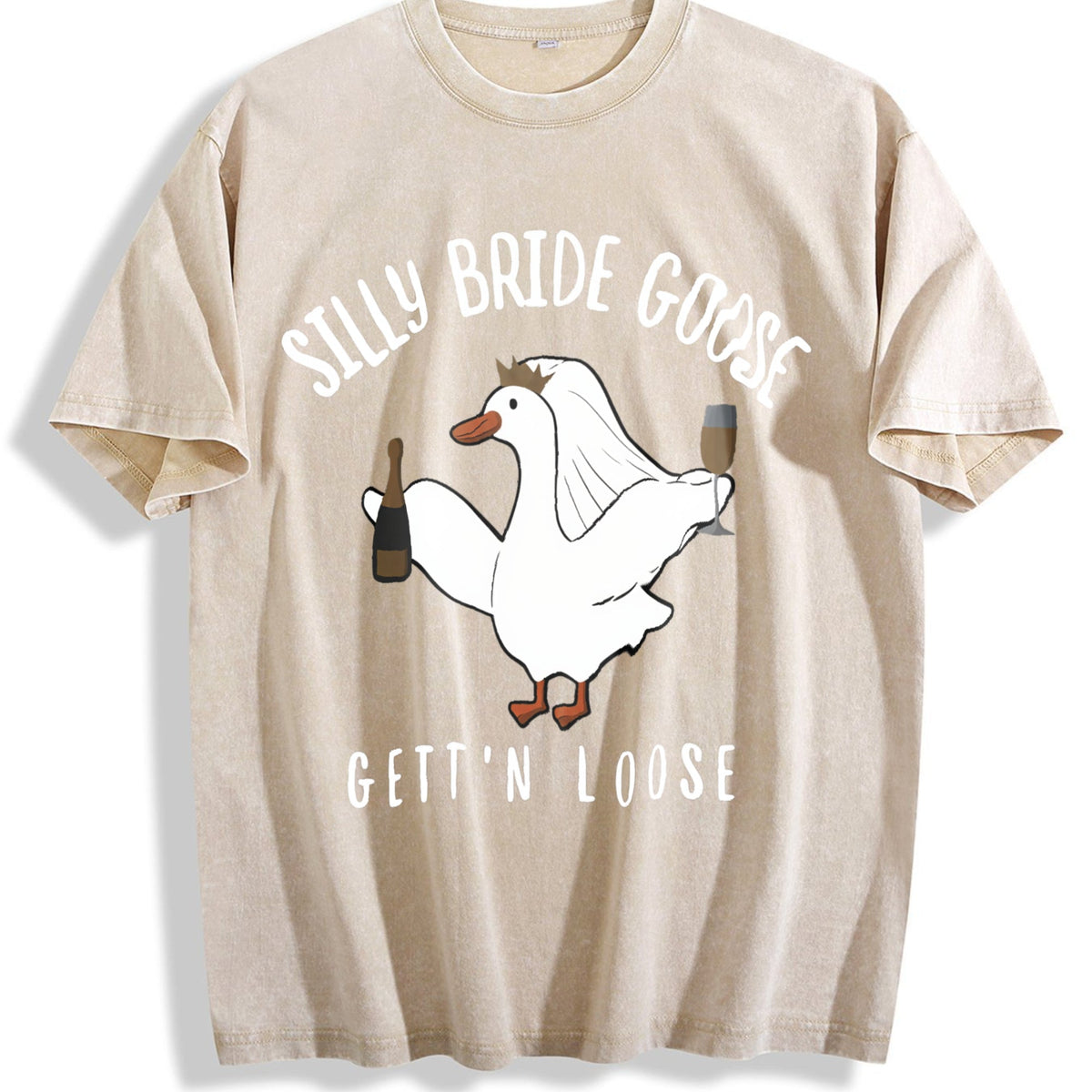 Goose Bride Vintage Washed T-Shirt product image 1