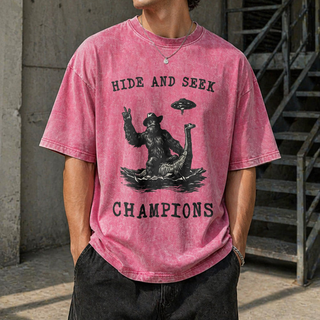 Hide And Seek Champions Vintage Washed T-Shirt product image 7