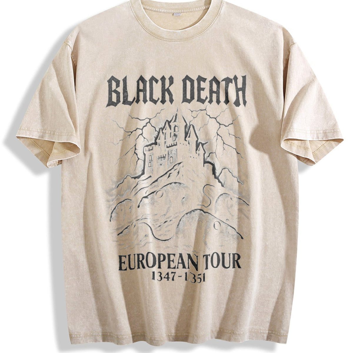 Black Death Gothic Plague Rats Castle Medieval Dark Vintage product image 1