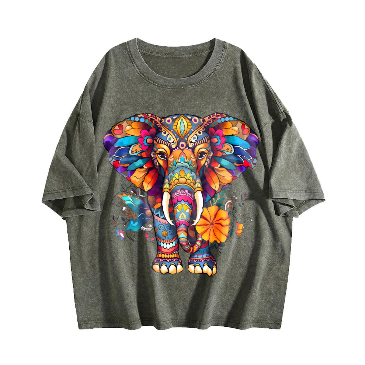 Elephant Vintage Washed T-Shirt product image 4