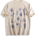 Sea Shell Tattoo Vintage Washed T-Shirt product image 1