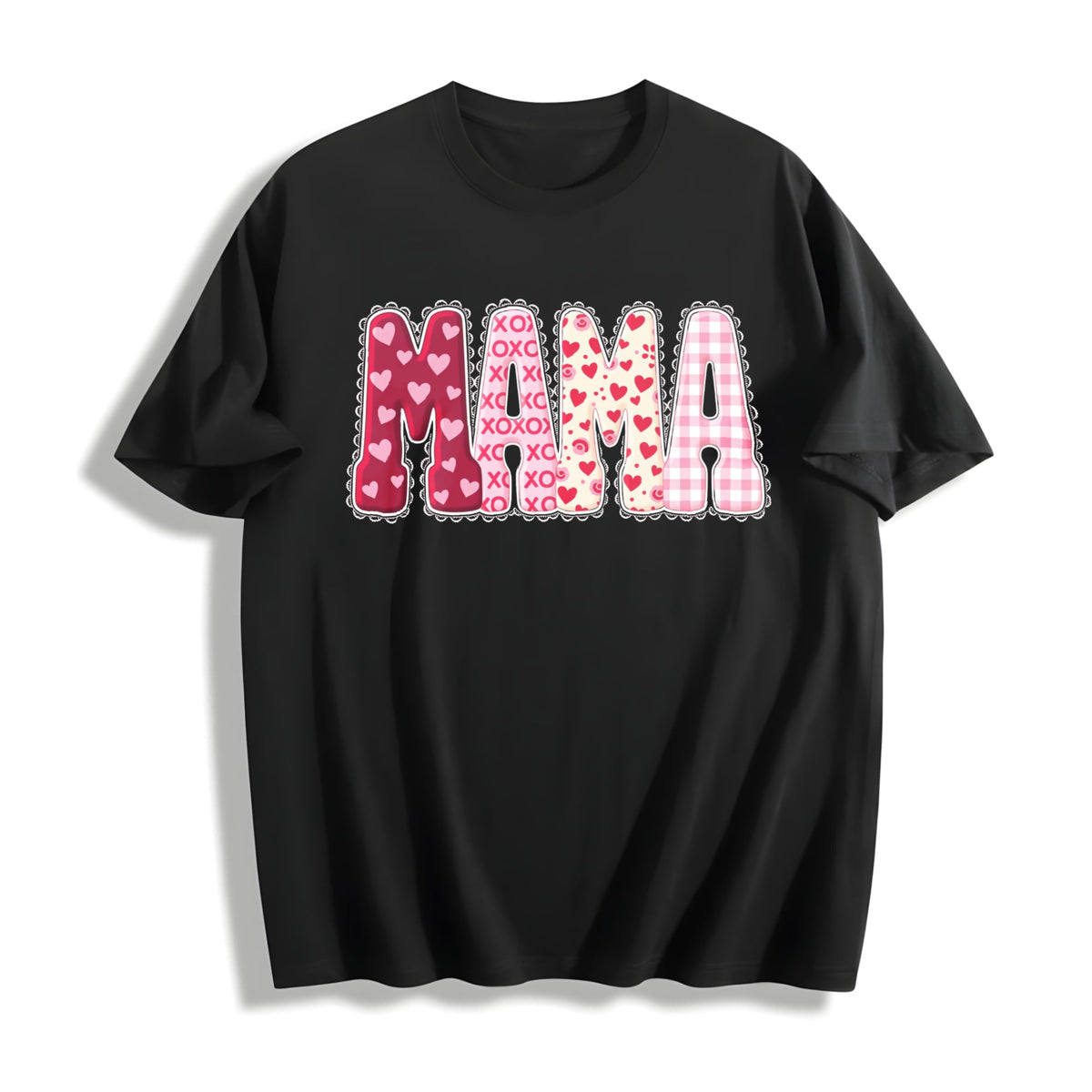 Valentines Mama Cotton T-Shirt product image 1