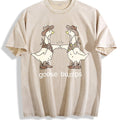 Goose Bumps Western Silly Funny Lover Vintage Washed T-Shirt product image 1