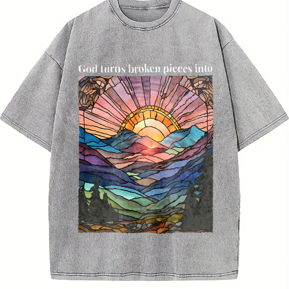 God Turns Broken Pieces Into Masterpieces Inspirational product image 4