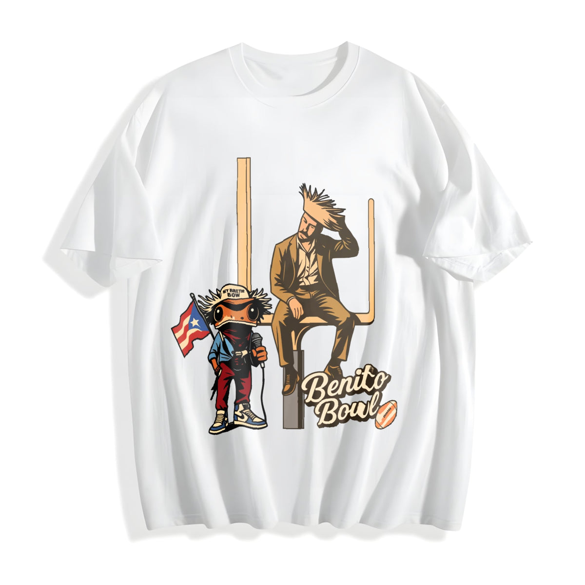 Benito Bowl Halftime - Single-sided Cotton T-Shirt product image 2