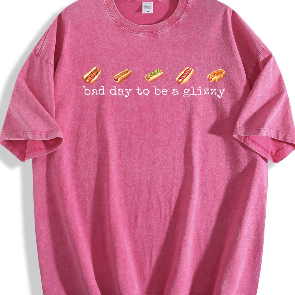 Hot Dog Vintage Washed T-Shirt product image 5
