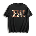 Brushstroke Cow Jesus Cotton T-Shirt product image 1