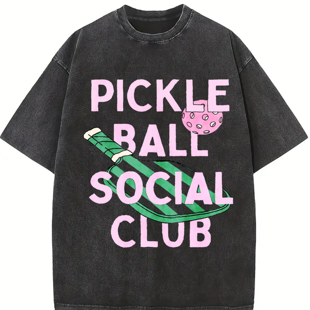 Pickleball Social Club Vintage Washed T-Shirt product image 2