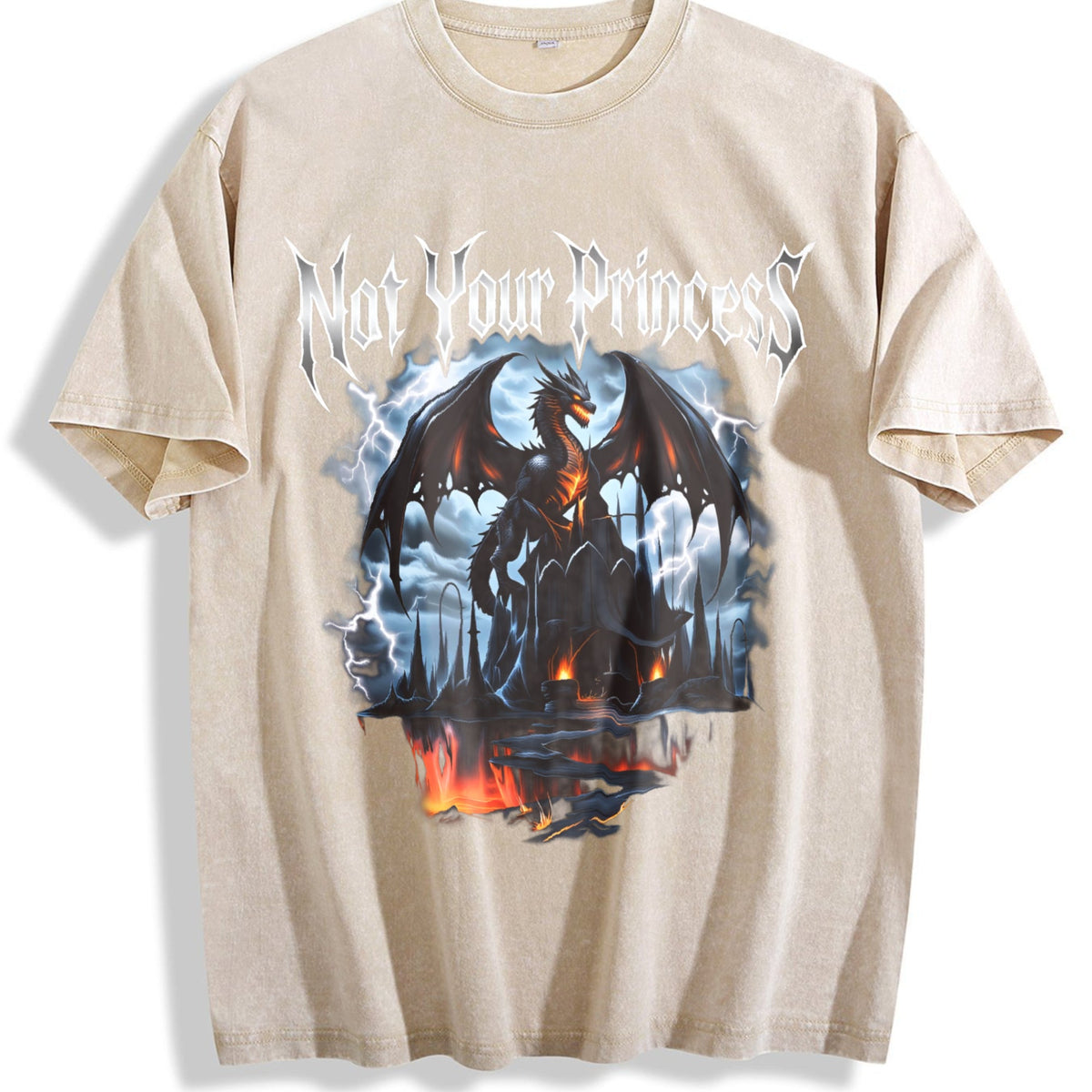Not Your Princess 90s Vintage Washed T-Shirt product image 1