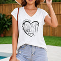 Camp Life - Cozy With Heartfelt Camping Women's V-Neck Tank Top