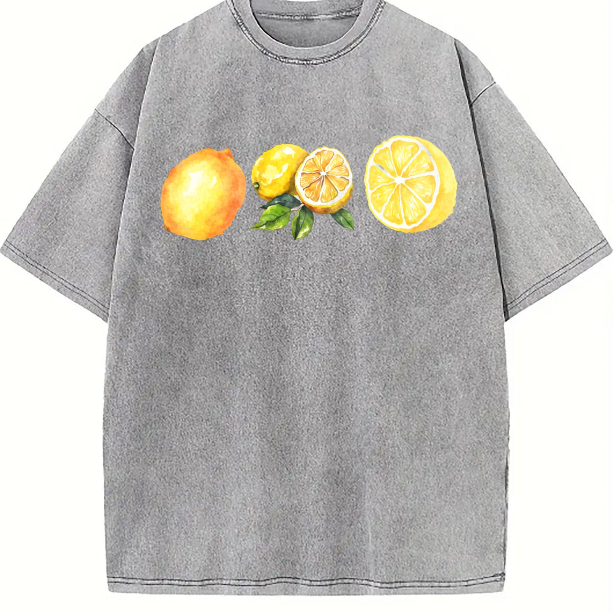 Lemon 90s Vintage Washed T-Shirt product image 5