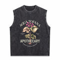 Aqua Tofana Funny Feminist Apothecary Men's Washed Tank Top