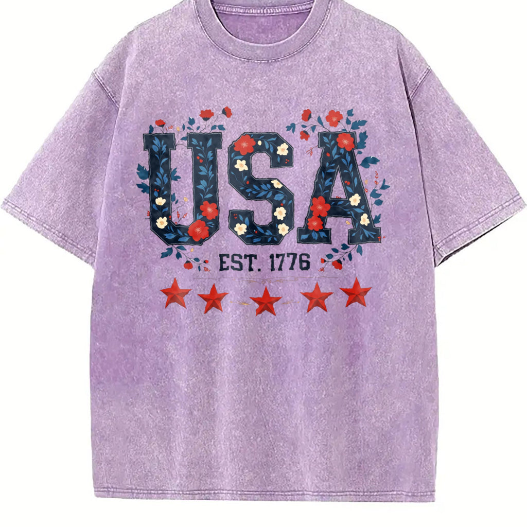 Patriotic USA 1776 - Red With Stars & Stripes Vintage product image 6