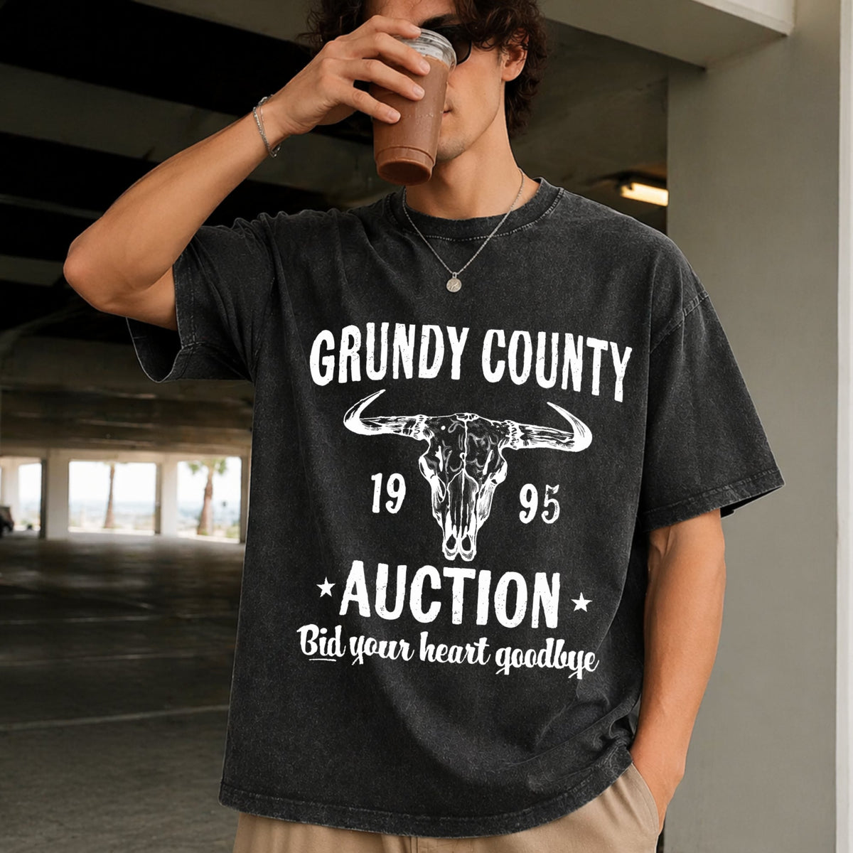 Grundy County Auction Inspired Concert Vintage Washed product image 2
