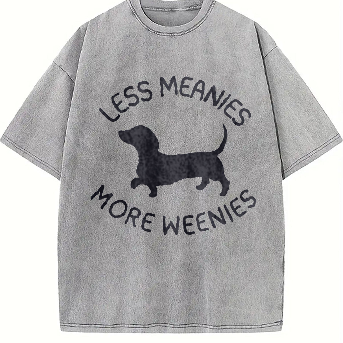 Funny Dachshund Vintage Washed T-Shirt product image 5