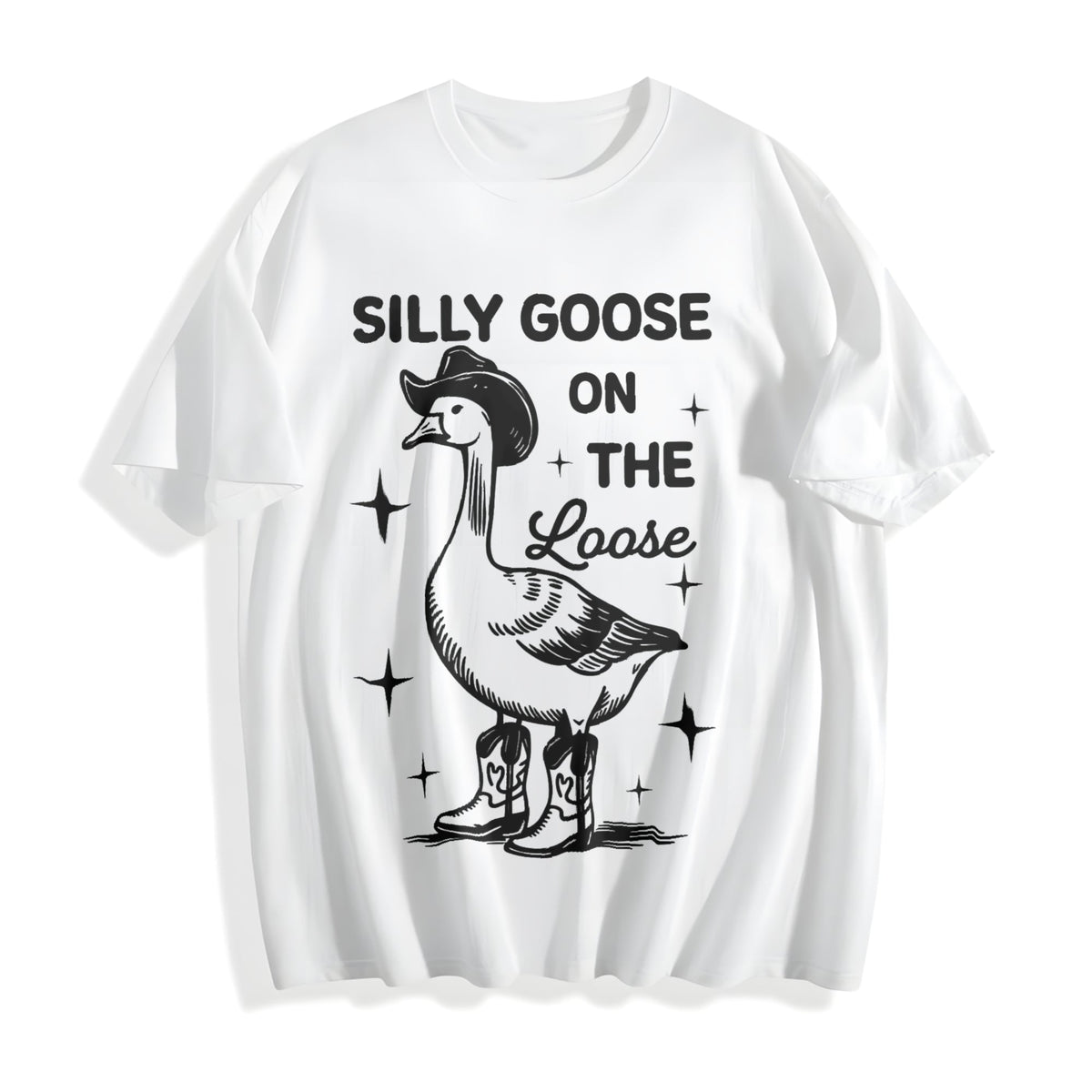 Silly Goose On Cotton T-Shirt product image 2