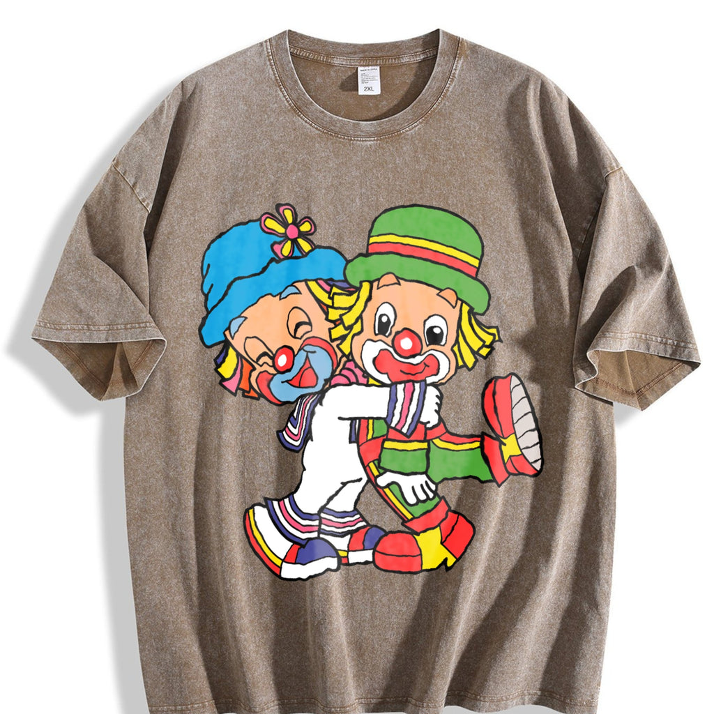 Clown Vintage Washed T-Shirt product image 3