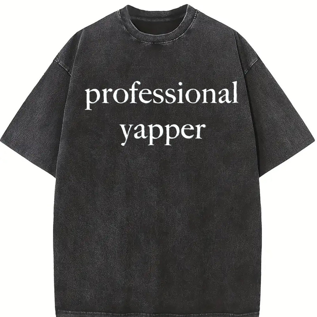 Professional Yapper Vintage Washed T-Shirt product image 2