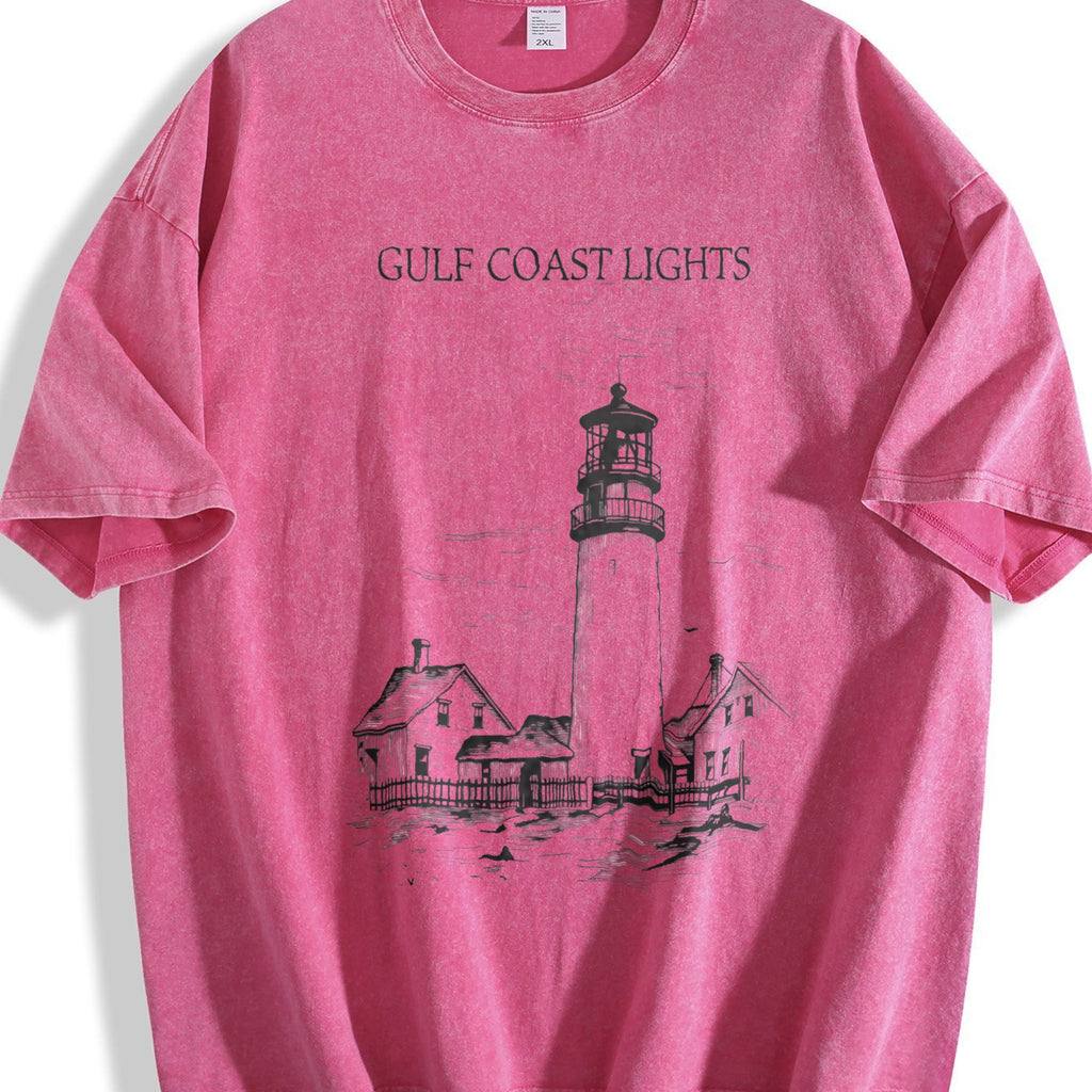 Gulf Coast Lights Vintage Washed T-Shirt product image 7