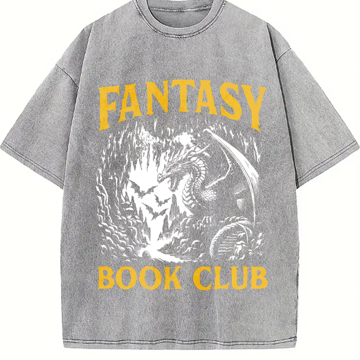 Fantasy Book Club Vintage Washed T-Shirt product image 5