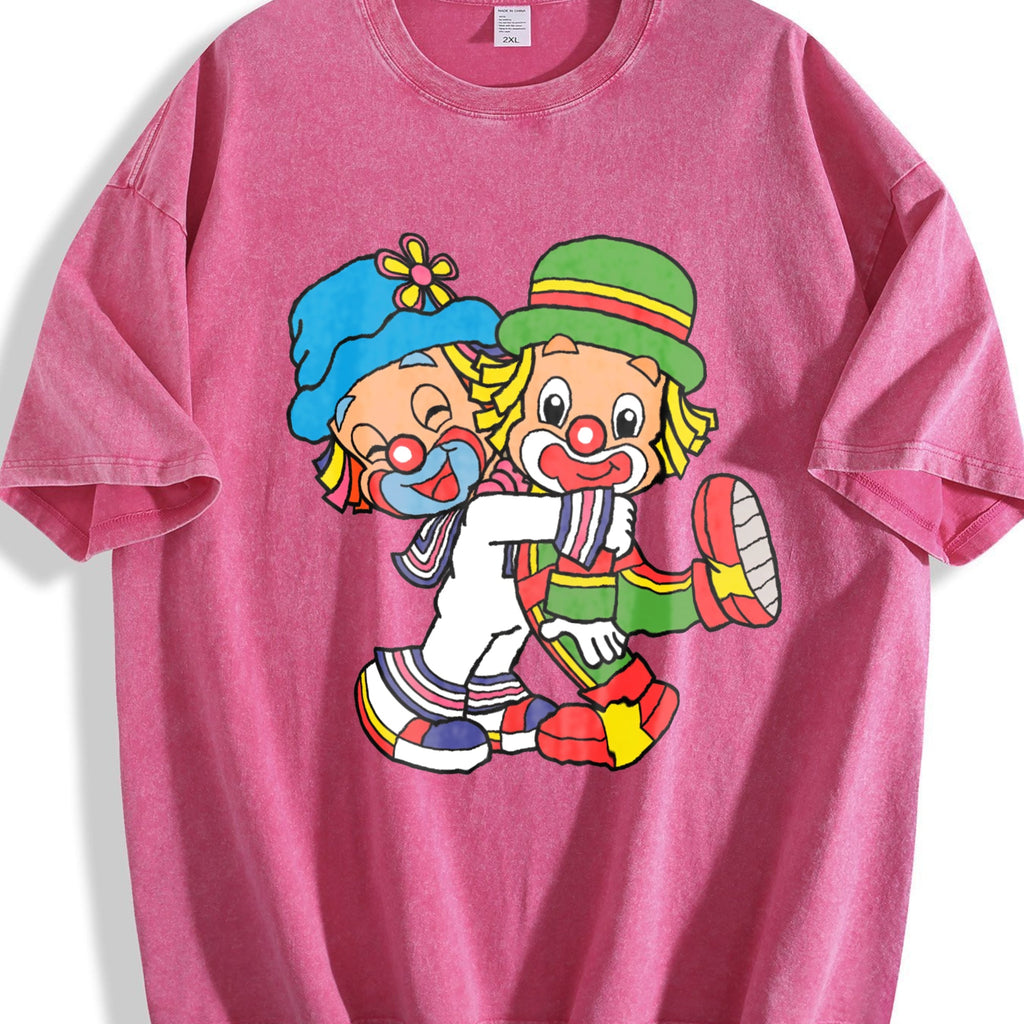 Clown Vintage Washed T-Shirt product image 7