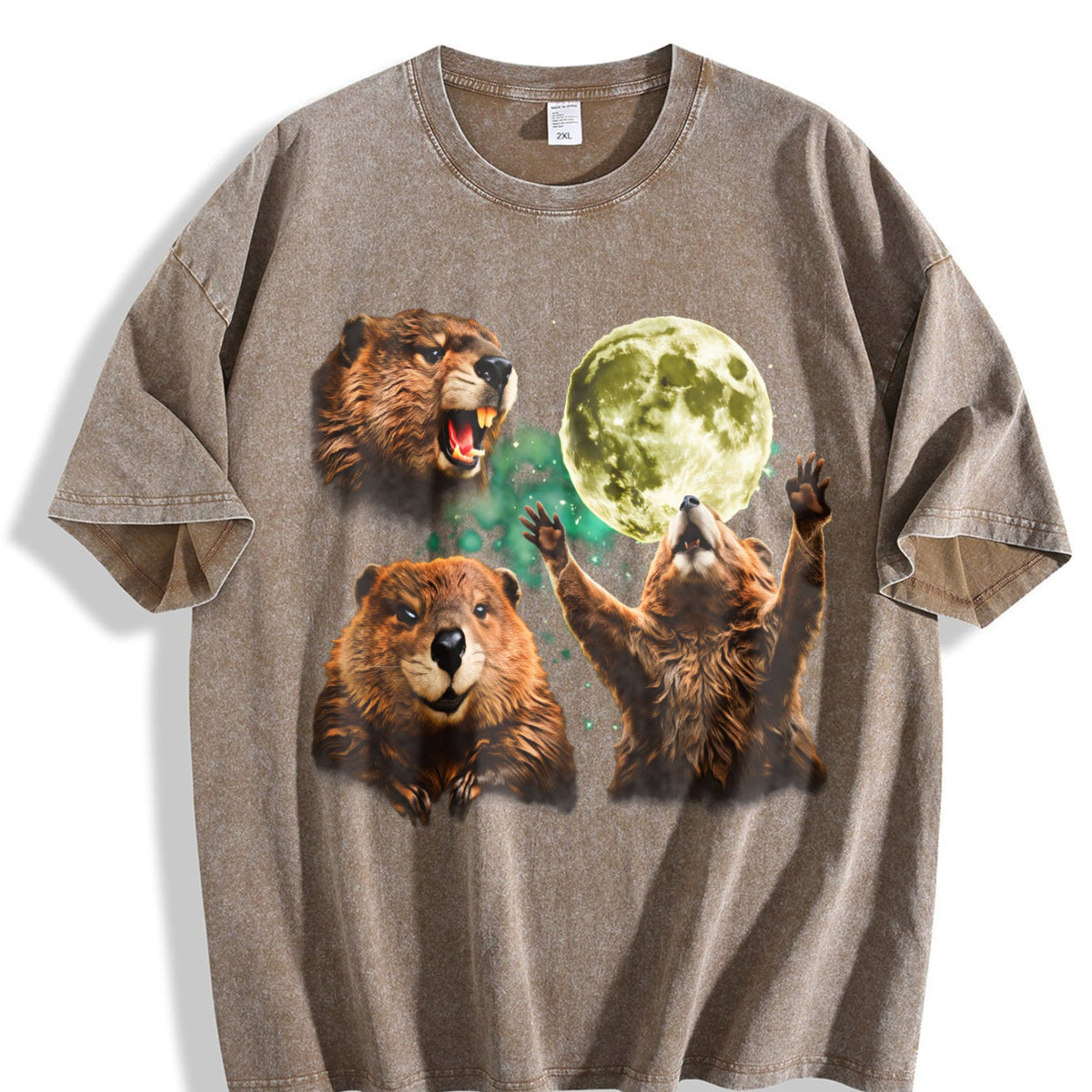 Beaver Moon Vintage Washed T-Shirt product image 3
