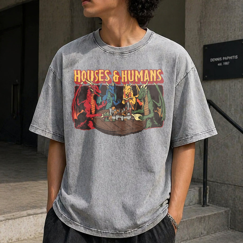 Houses And Humans Vintage Washed T-Shirt product image 5