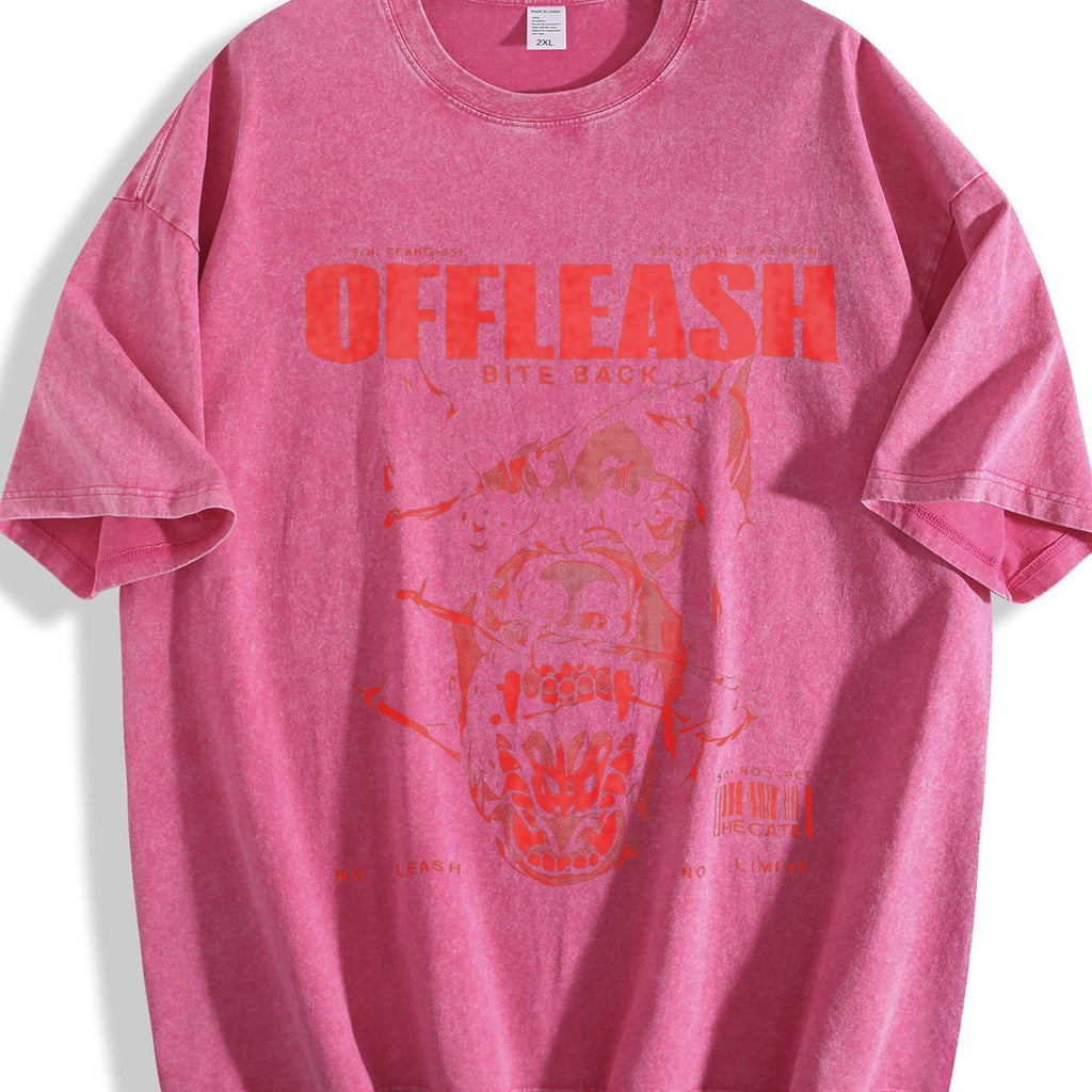 Doberman Dog Y2K Back - With Vintage Washed T-Shirt product image 7