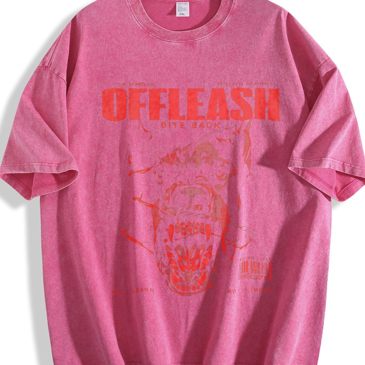 Doberman Dog Y2K Back - With Vintage Washed T-Shirt product image 7