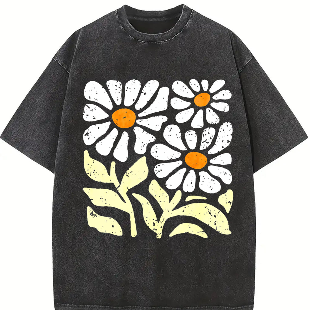 Wash - Floral Vintage Washed T-Shirt product image 2