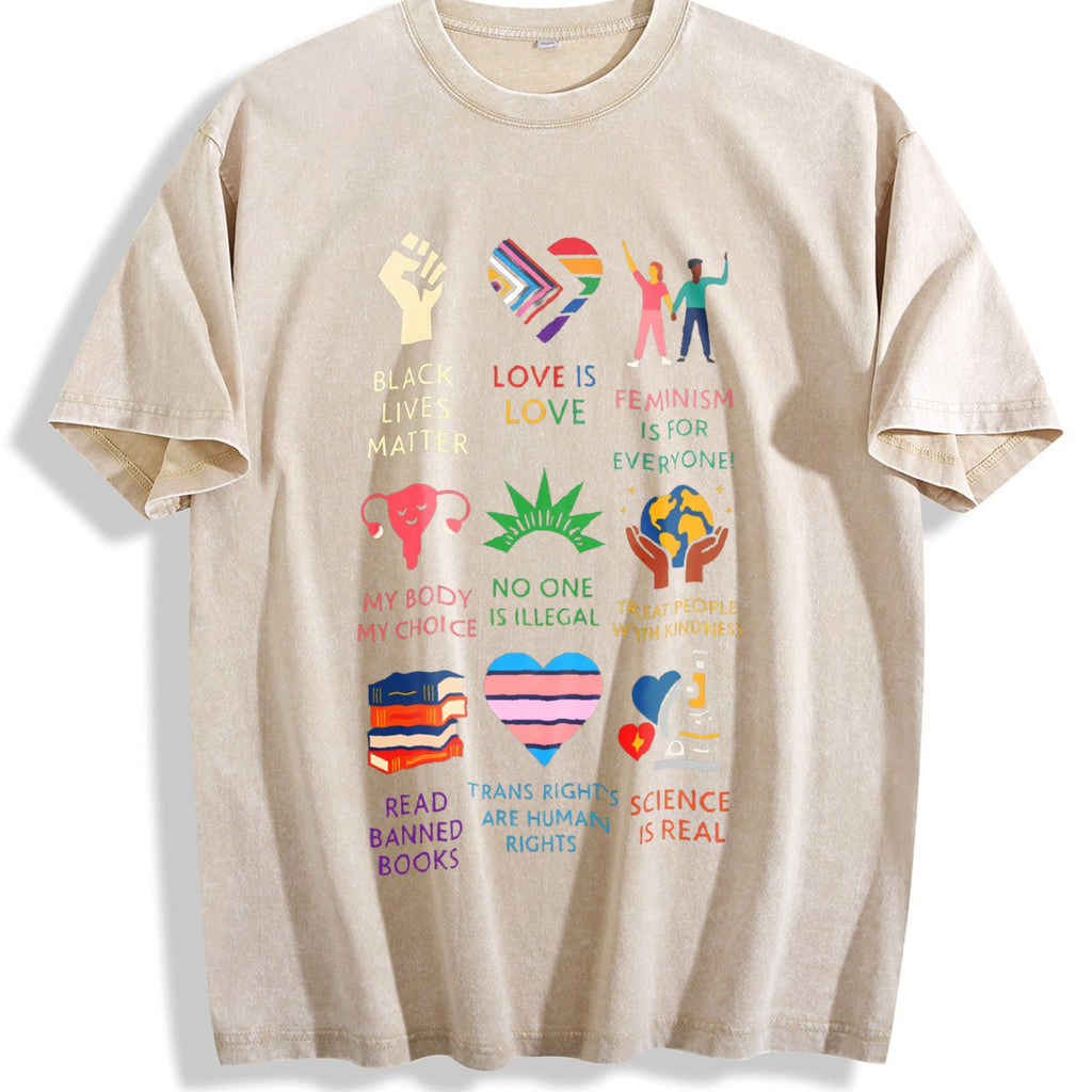 Big-fan-of-human-rights Abolish Ice Vintage Washed T-Shirt product image 1