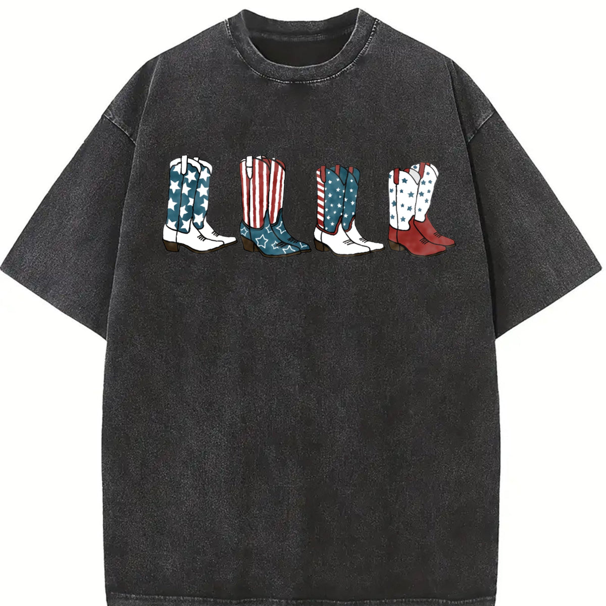 Fourth Of July Vintage Washed T-Shirt product image 2