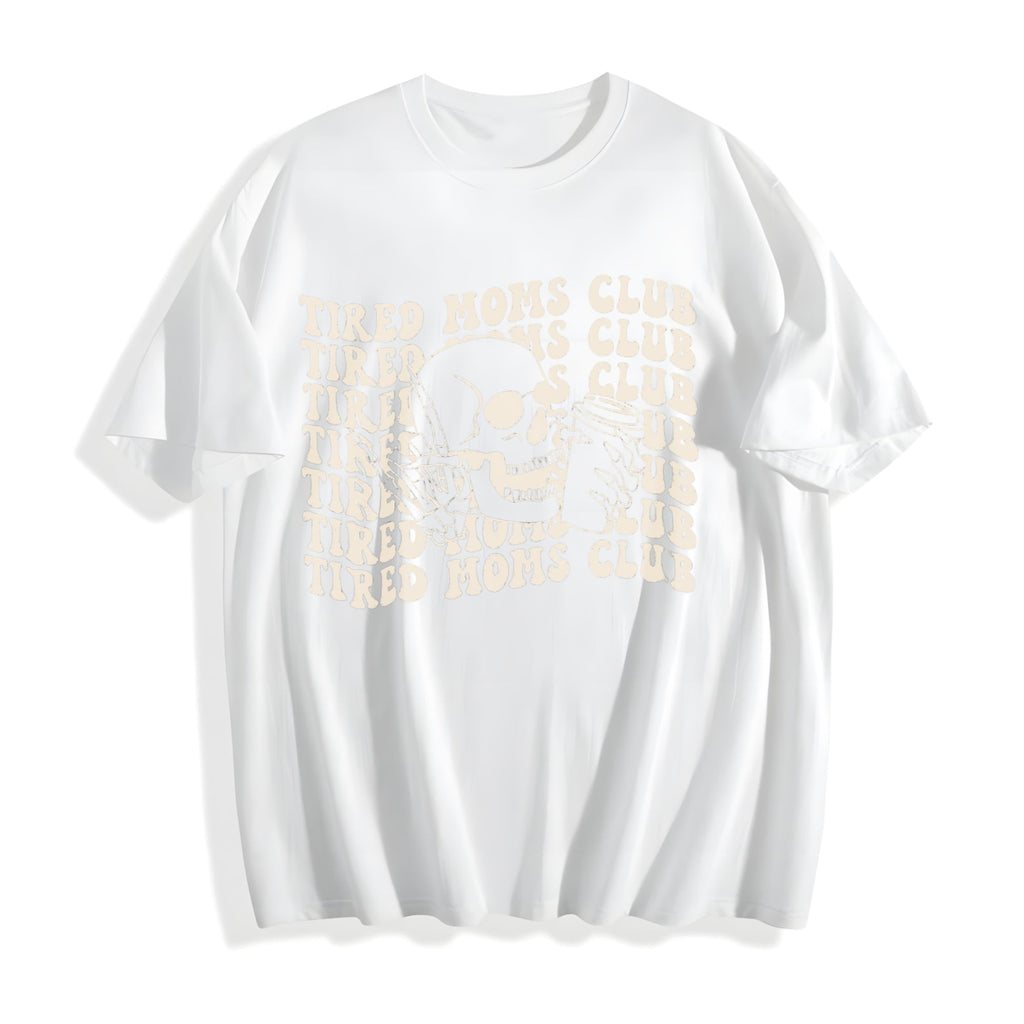 Tired Moms Club Cotton T-Shirt product image 2