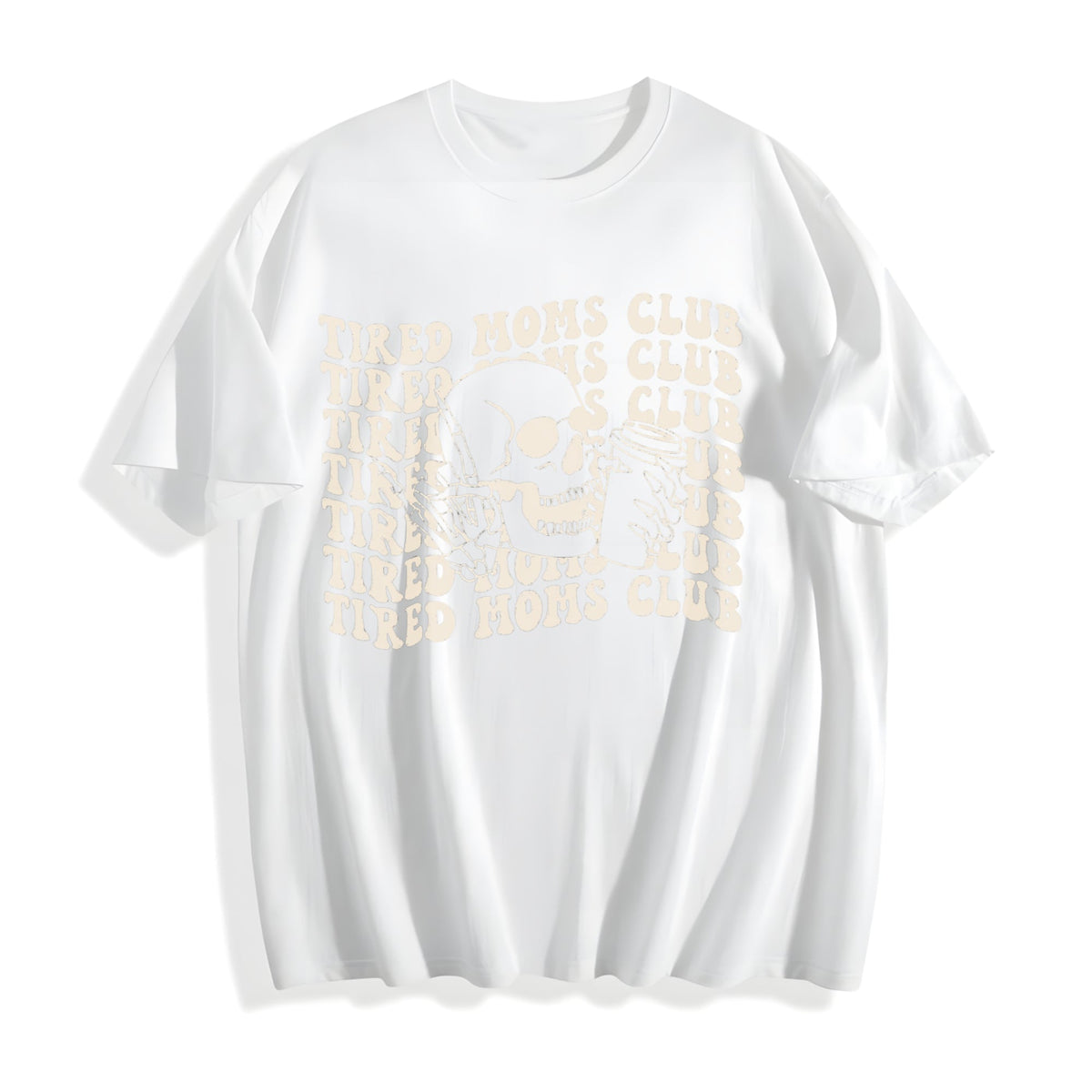 Tired Moms Club Cotton T-Shirt product image 2