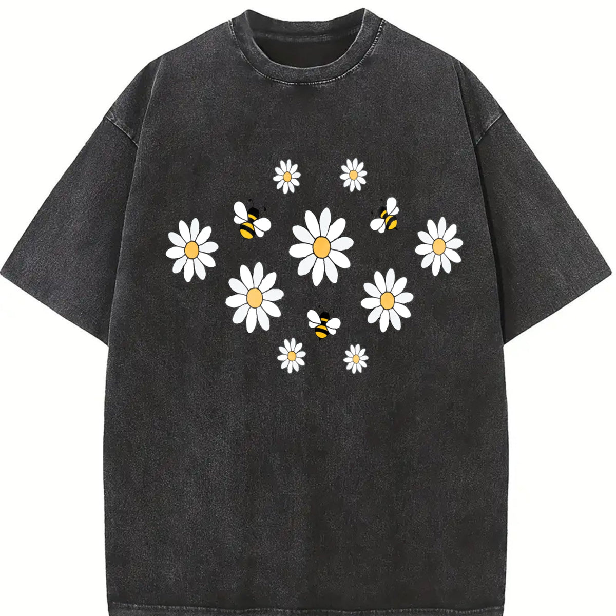 Daisy 90s Vintage Washed T-Shirt product image 2