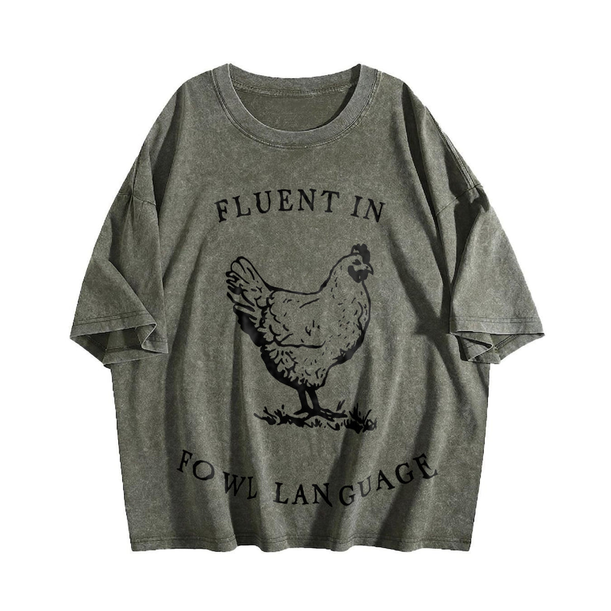 Chicken Vintage Washed T-Shirt product image 4