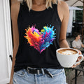 Romantic Rainbow Love Women's Tank Top