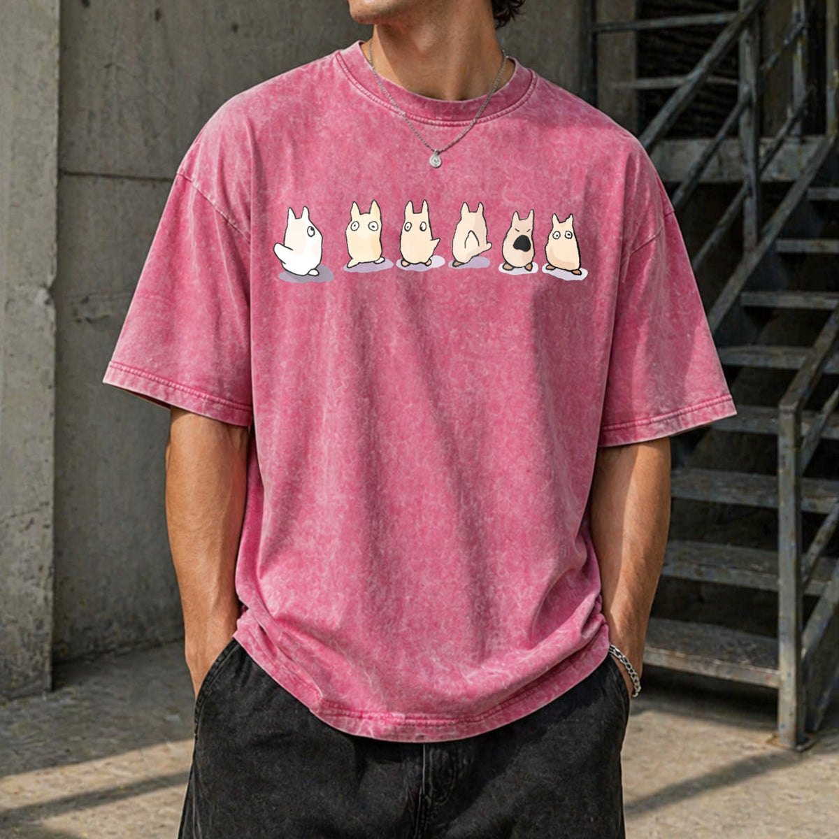 My Neighbor Totoro Vintage Washed T-Shirt product image 7