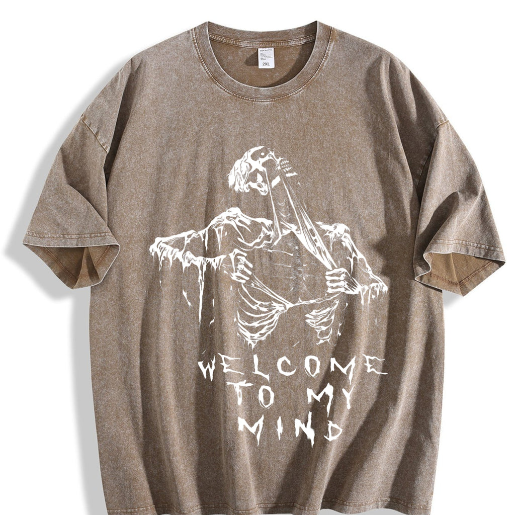 Pure - Skull Vintage Washed T-Shirt product image 3